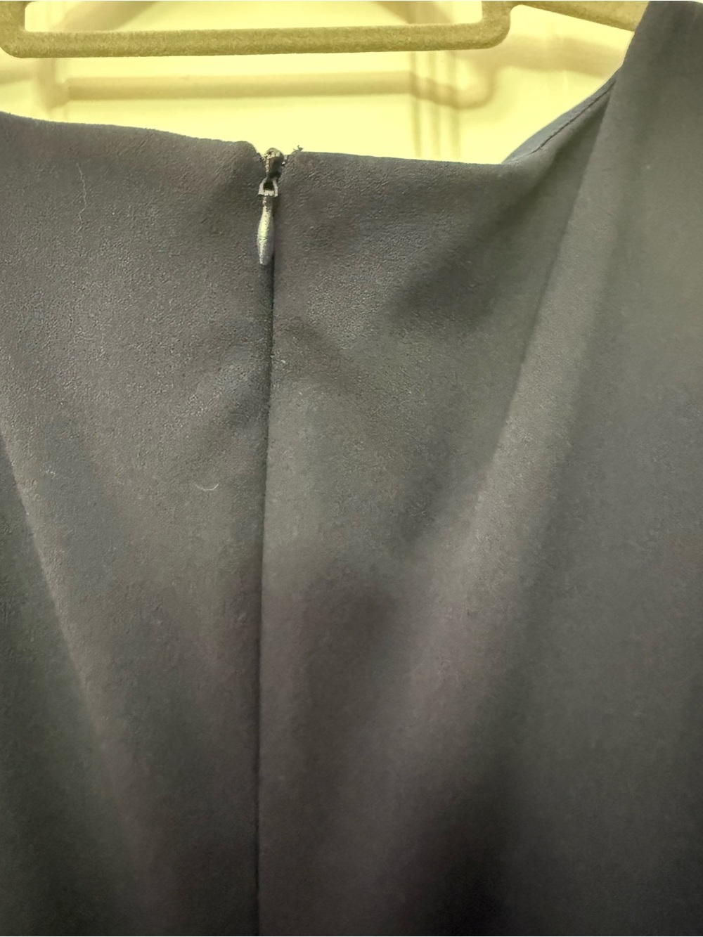 connected apparel Navy Maxi Dress with Flutter Sleeves - Picture 9 of 14